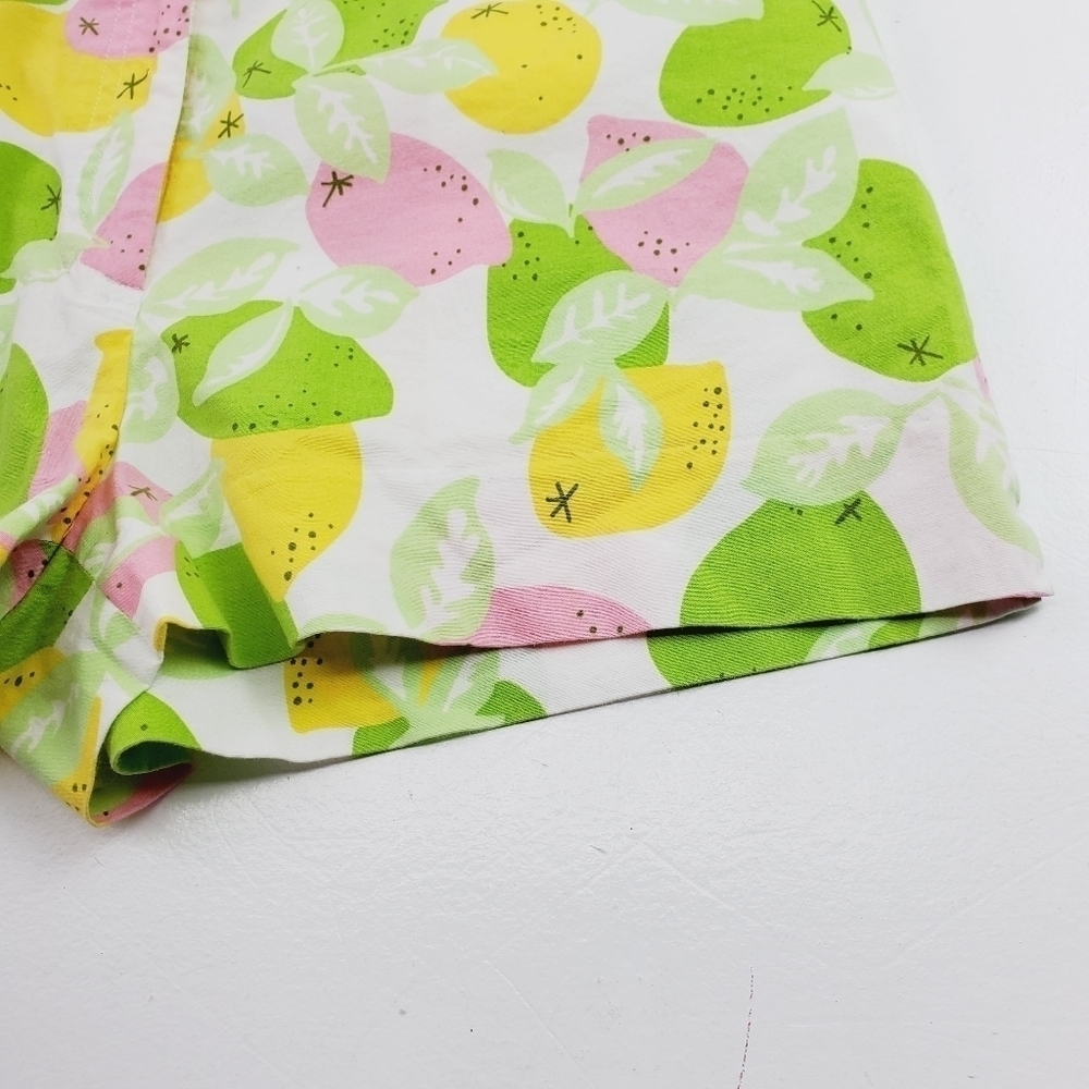 Lilly Pulitzer Pink and Green Patterned Shorts - Picture 11 of 12